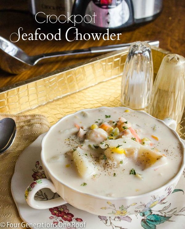 Seafood Chowder (crock pot