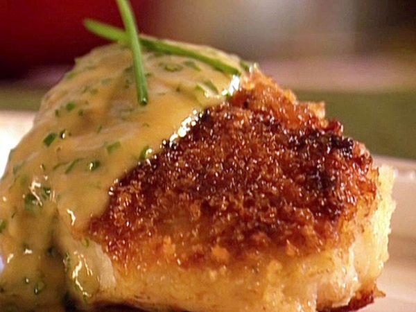 Seared Cod with Chive Butter Sauce