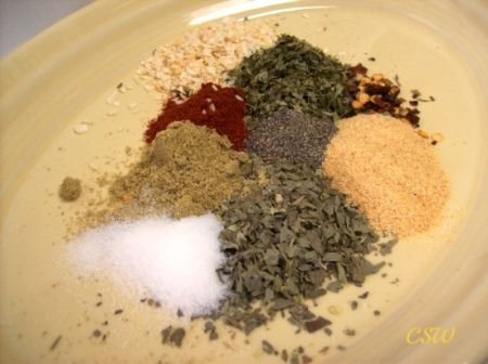 Seasoning for Ground Pork (Italian-Style Sausage