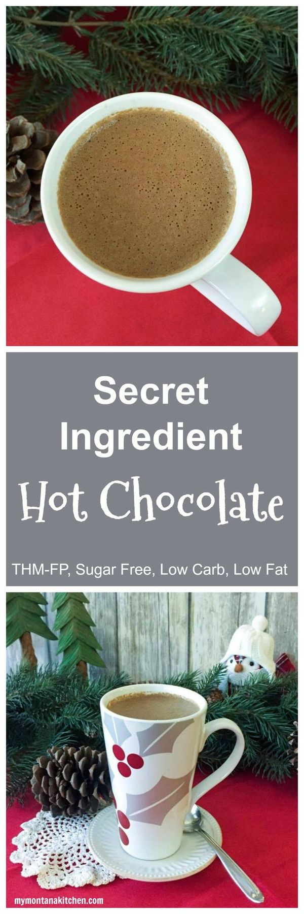 Secret Ingredient Perfect Hot Chocolate (THM-FP, Low Carb, Sugar Free