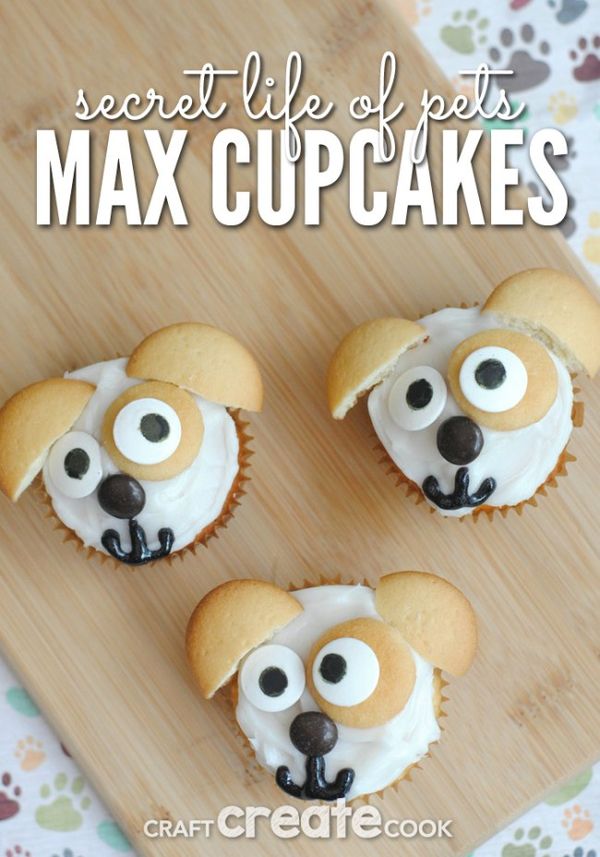 Secret Life of Pets Max Cupcakes