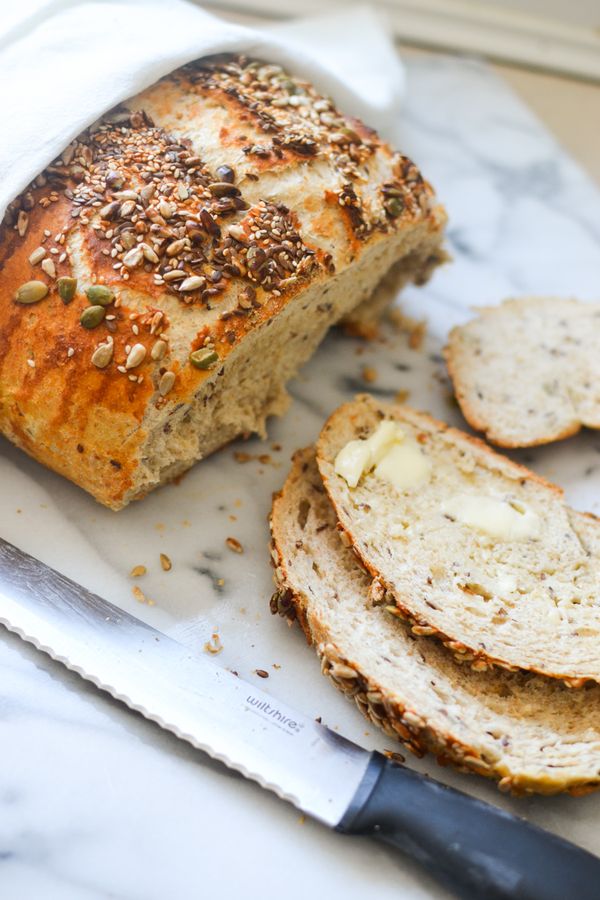 Seedy Artisan Bread