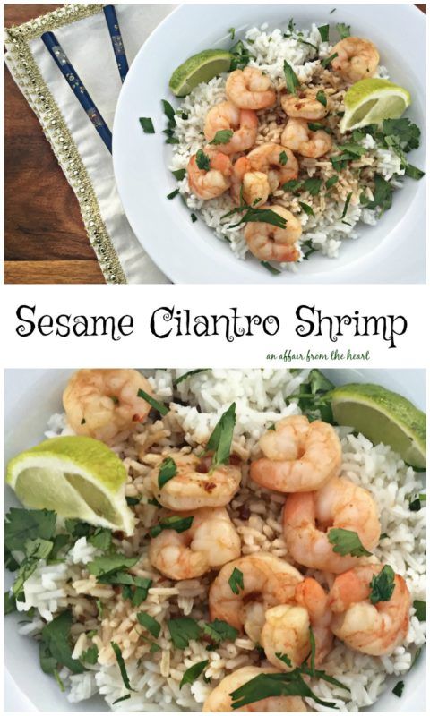 Sesame Cilantro Shrimp