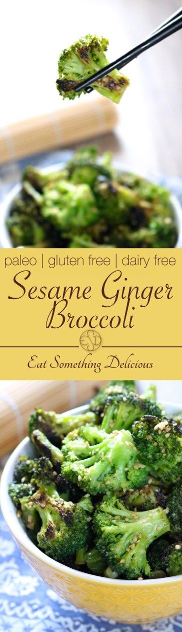 Sesame Ginger Broccoli