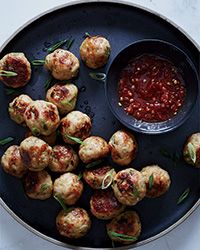 Sesame-Ginger Chicken Meatballs