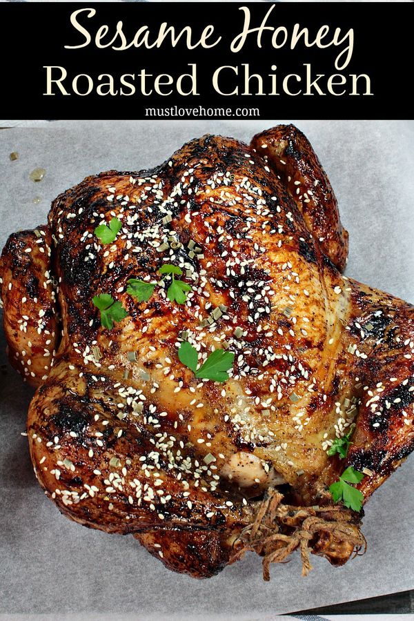 Sesame Honey Roasted Chicken