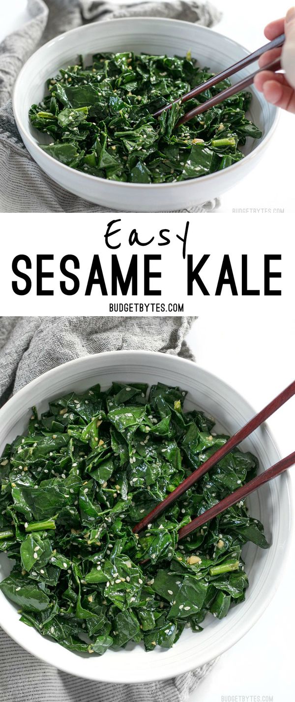 Sesame Kale