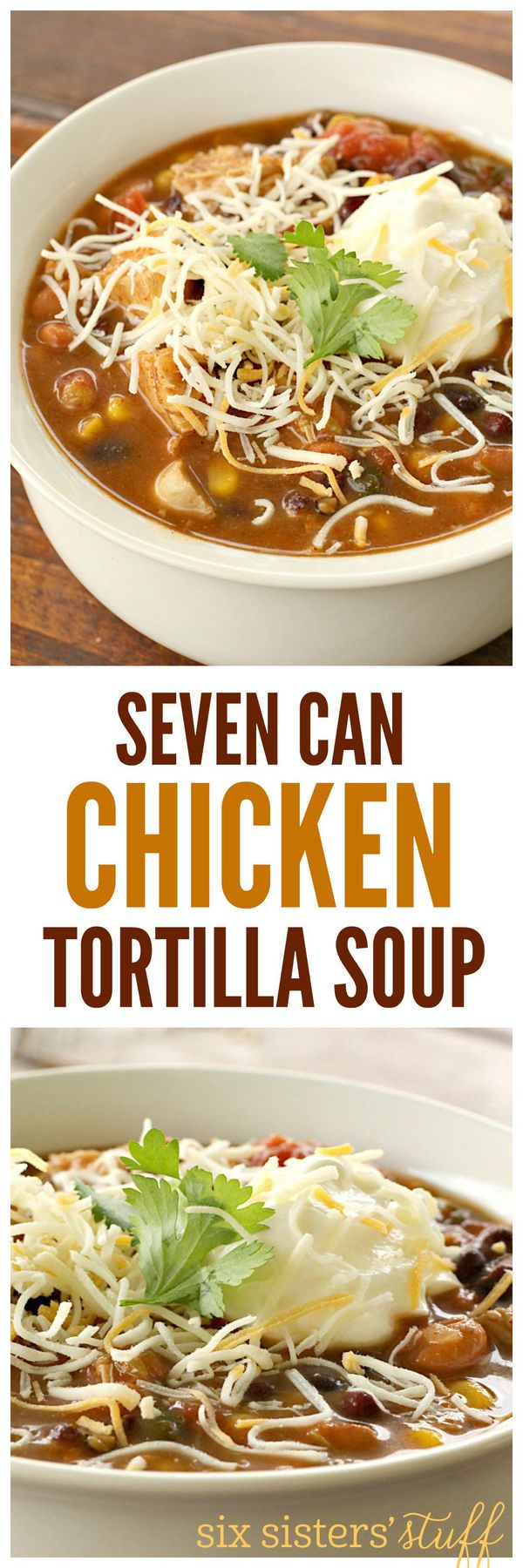 Seven Can Chicken Tortilla Soup