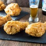 Shatterlingly Crispy Beer Fried Chicken