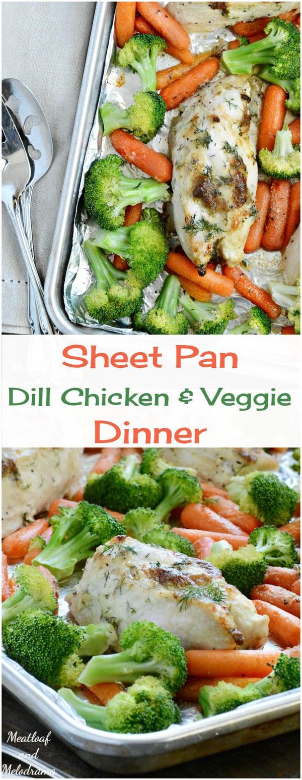 Sheet Pan Dill Chicken Dinner