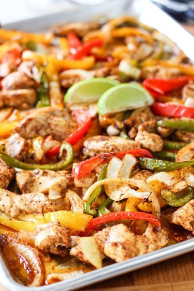 Sheet Pan Fajitas