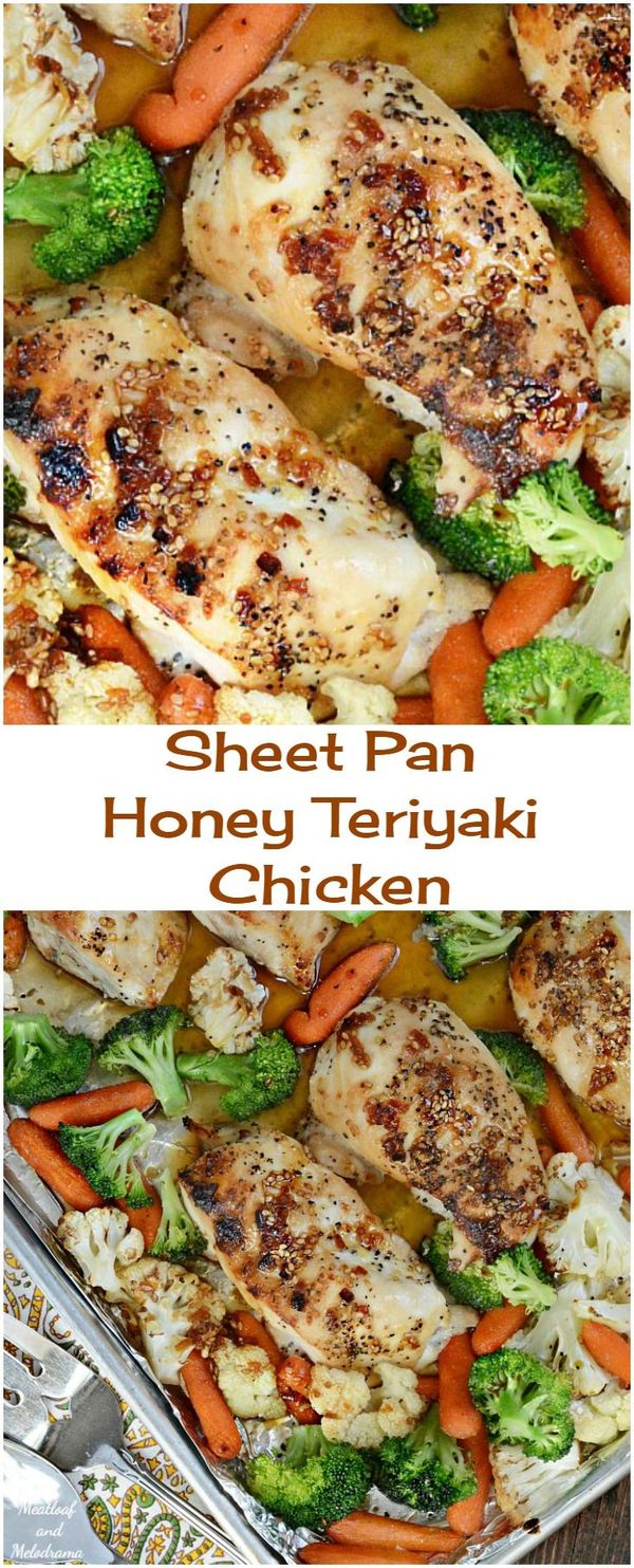 Sheet Pan Honey Teriyaki Chicken