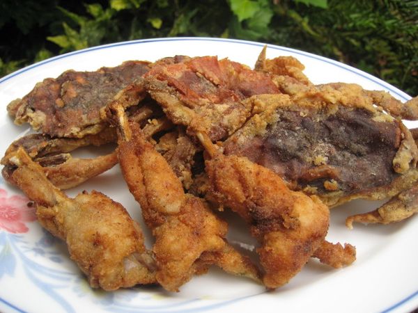 Sheila's Sauteed Soft-Shell Crabs With Lemon Butter Sauce