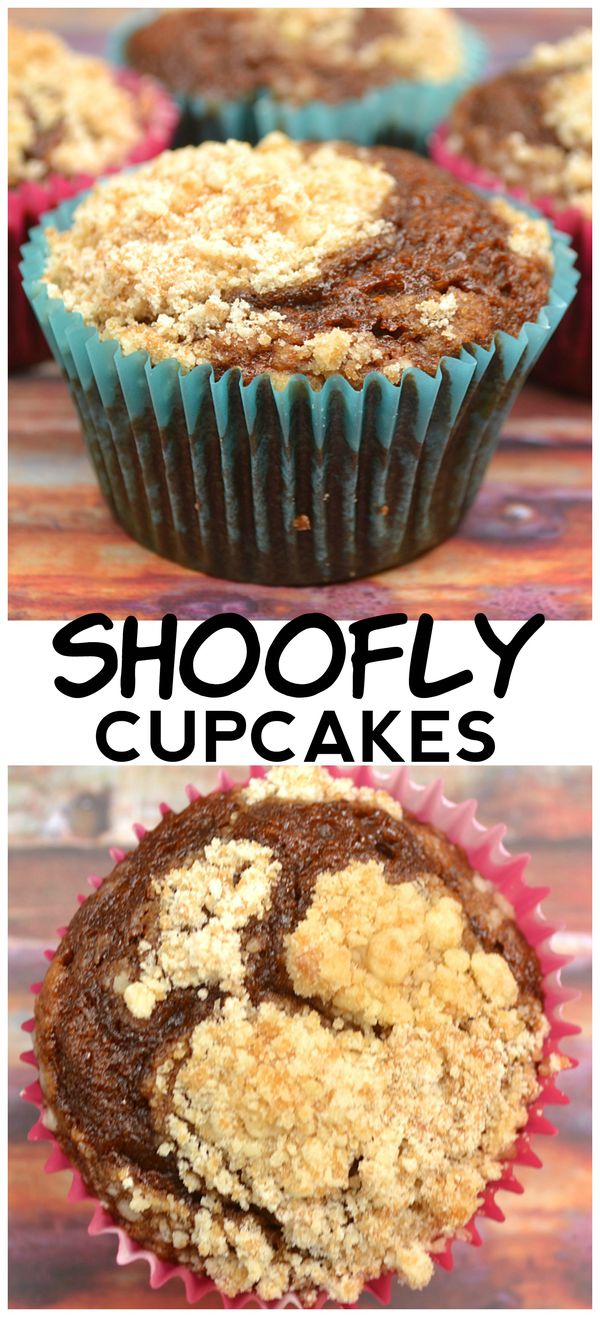 Shoofly Cupcakes