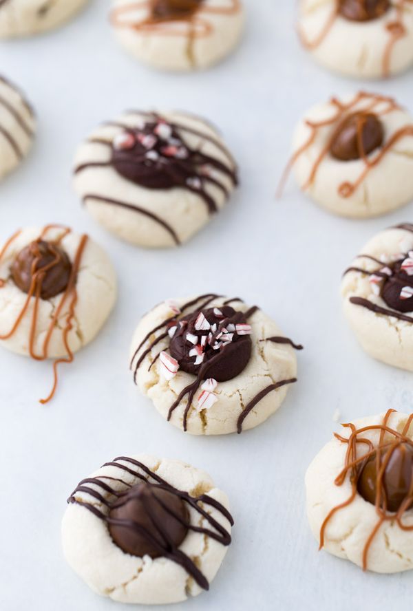 Shortbread Thumbprint Cookies (Three Ways