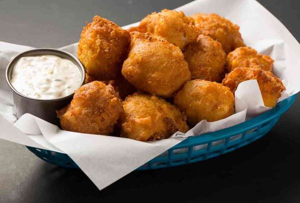 Shrimp & Grits Hushpuppies