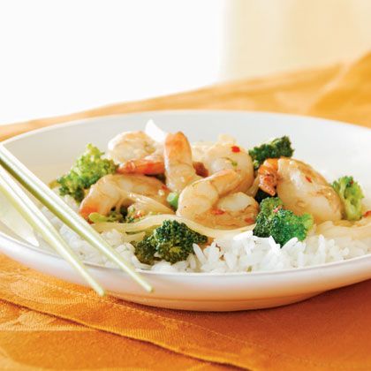 Shrimp and Broccoli Stir-Fry