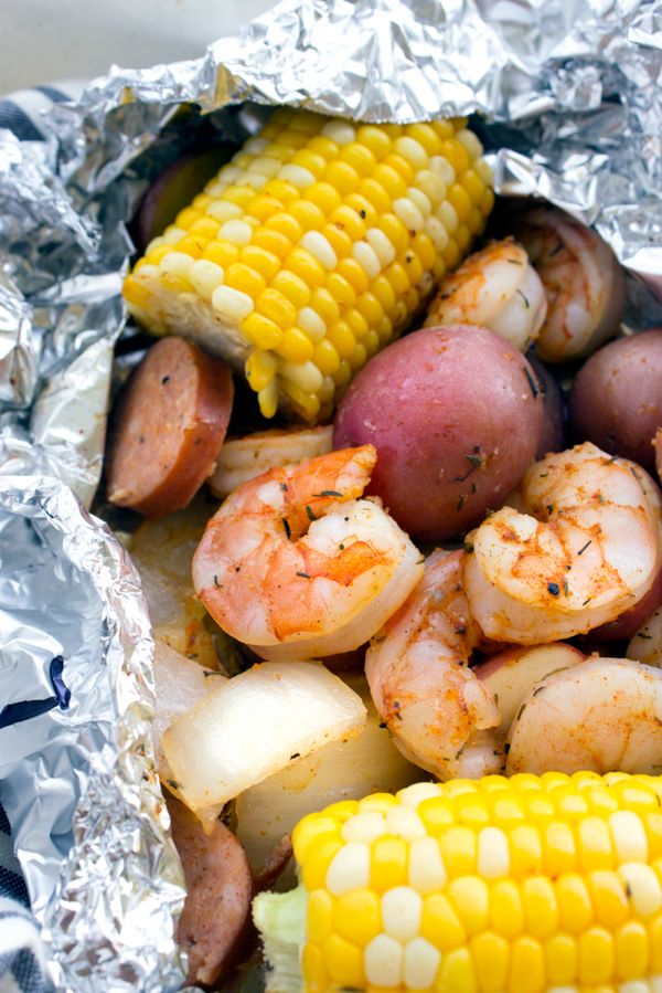 Shrimp Boil Foil Packs