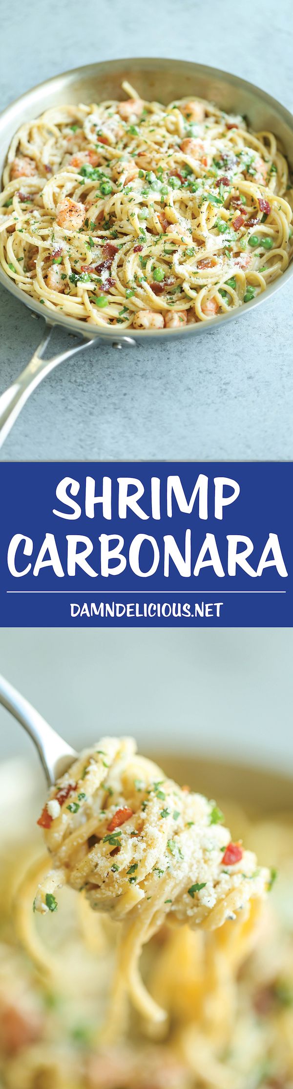 Shrimp Carbonara