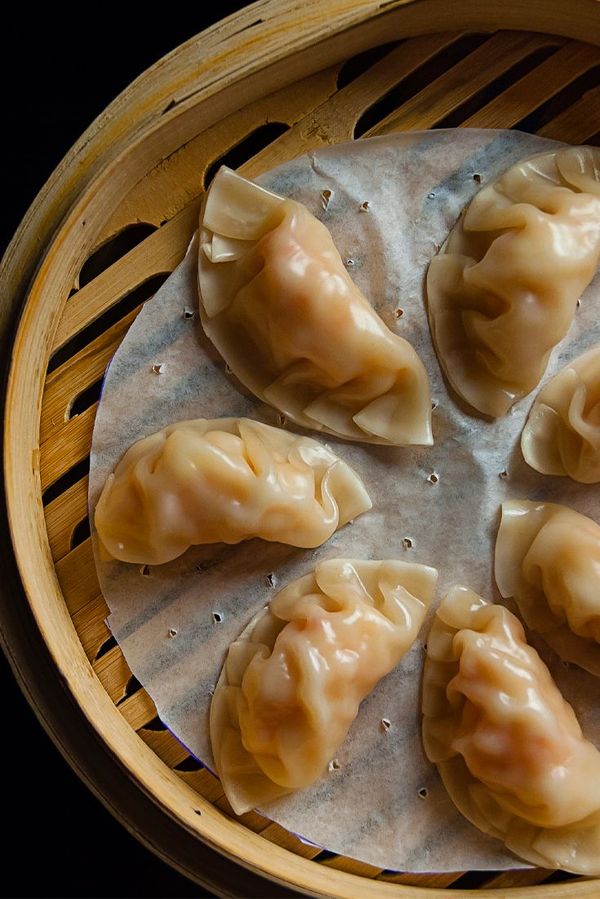 Shrimp Dumplings with Lemongrass