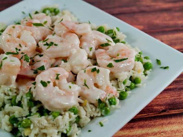 Shrimp In Garlic Cream Sauce