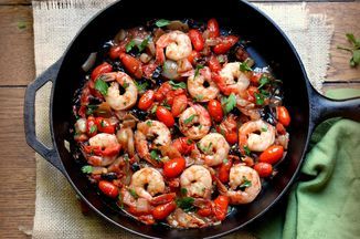 Shrimp Puttanesca