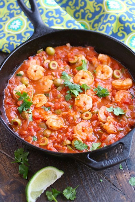 Shrimp Veracruz