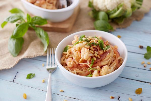 Sicilian Cauliflower Linguine