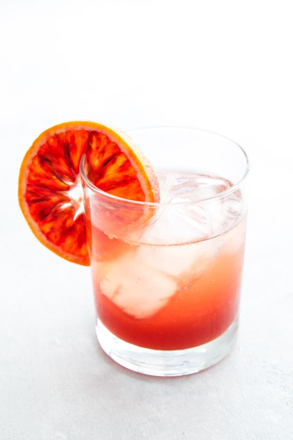 Sicilian Gin Spritz Cocktail