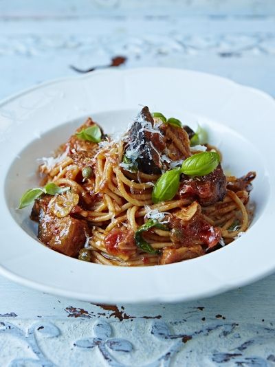 Sicilian spaghetti alla Norma