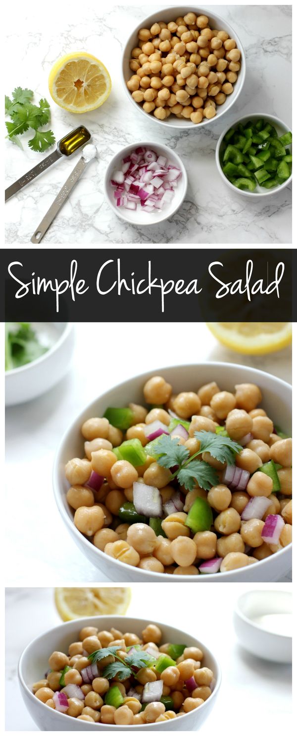 Simple Chickpea Salad