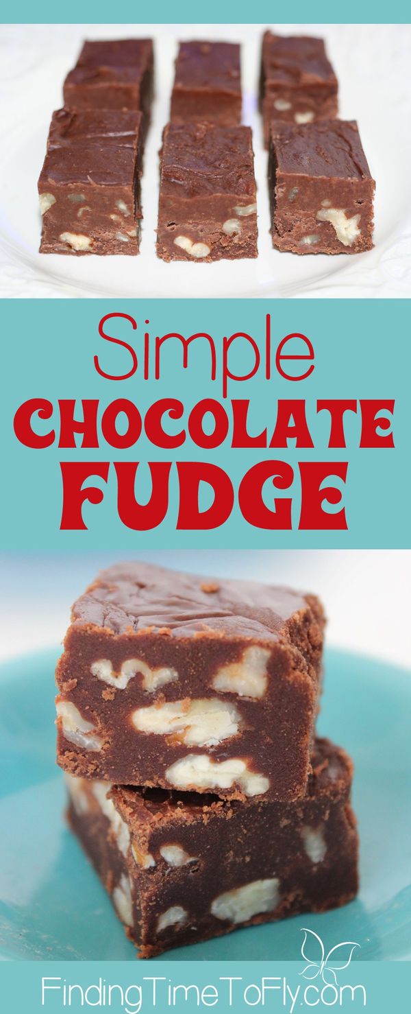 Simple Chocolate Fudge