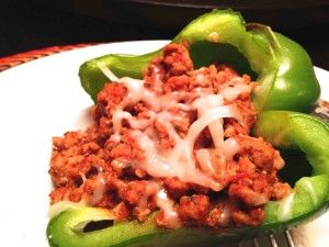 Simple Italian Stuffed Peppers