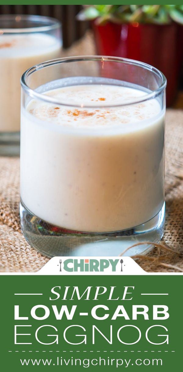 Simple Low-Carb Eggnog