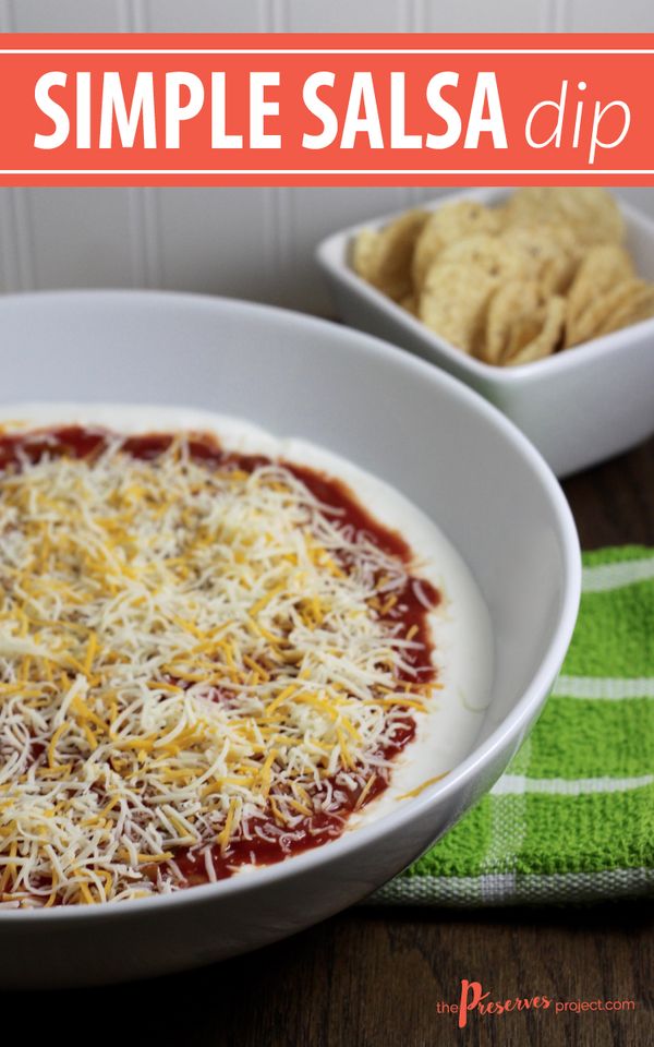 Simple Salsa Dip