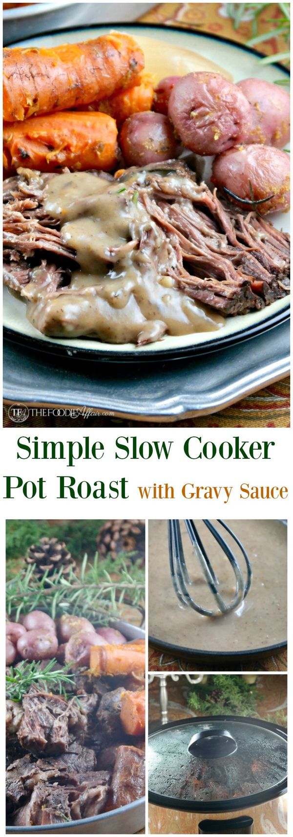 Simple Slow Cooker Pot Roast