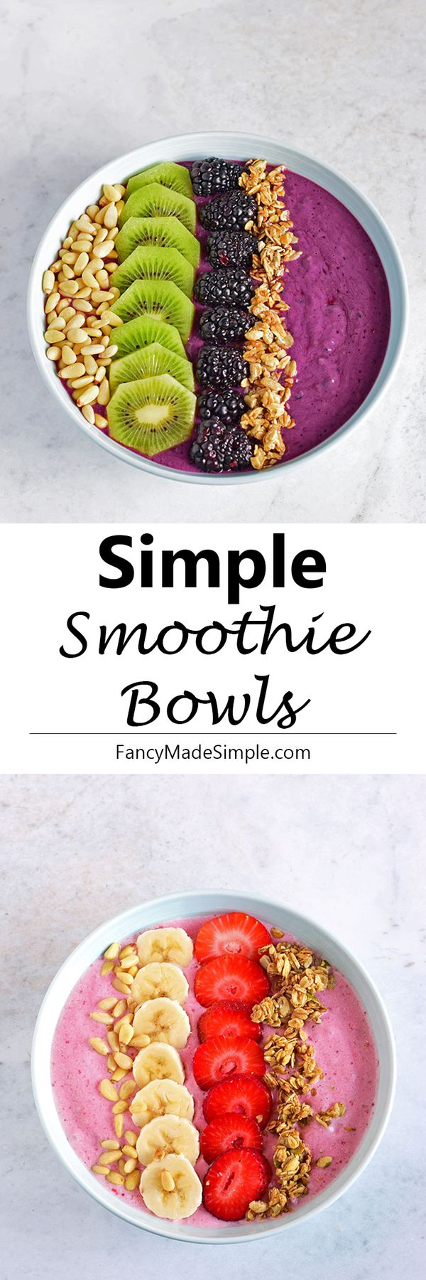 Simple Smoothie Bowls