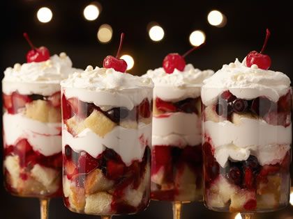 Simply Mixed Berry™ Champagne Cake Parfaits