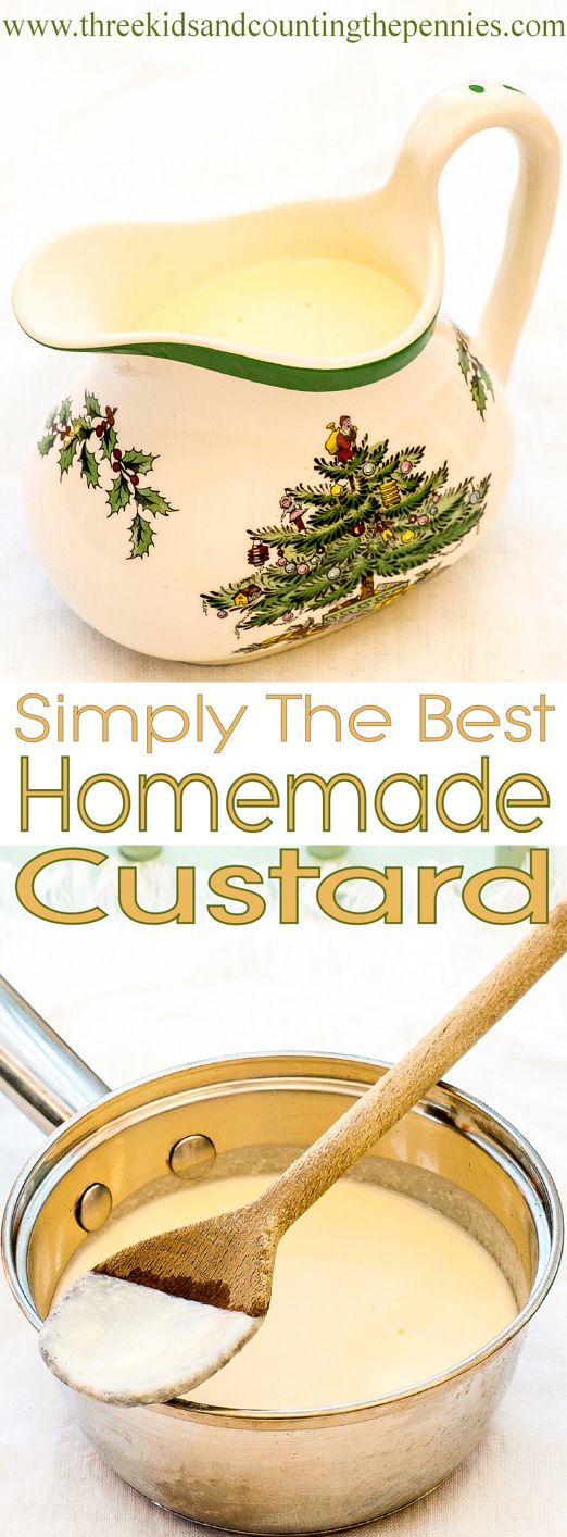 Simply The Best Homemade Custard