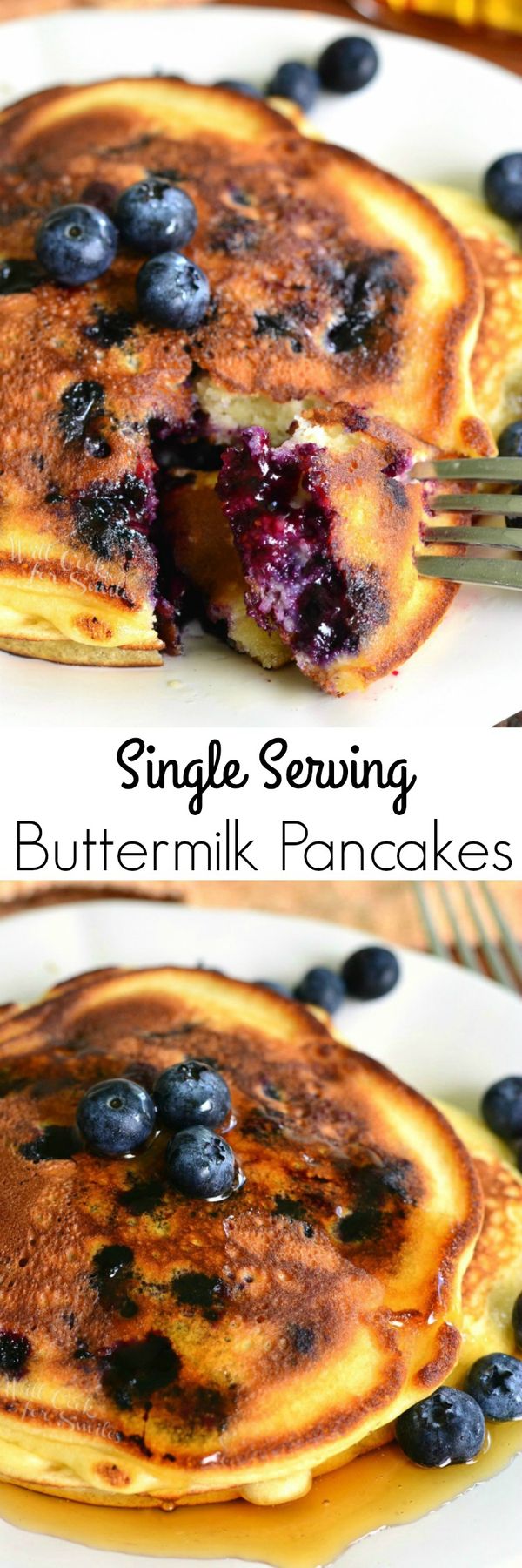 Single Serving Buttermilk Pancakes