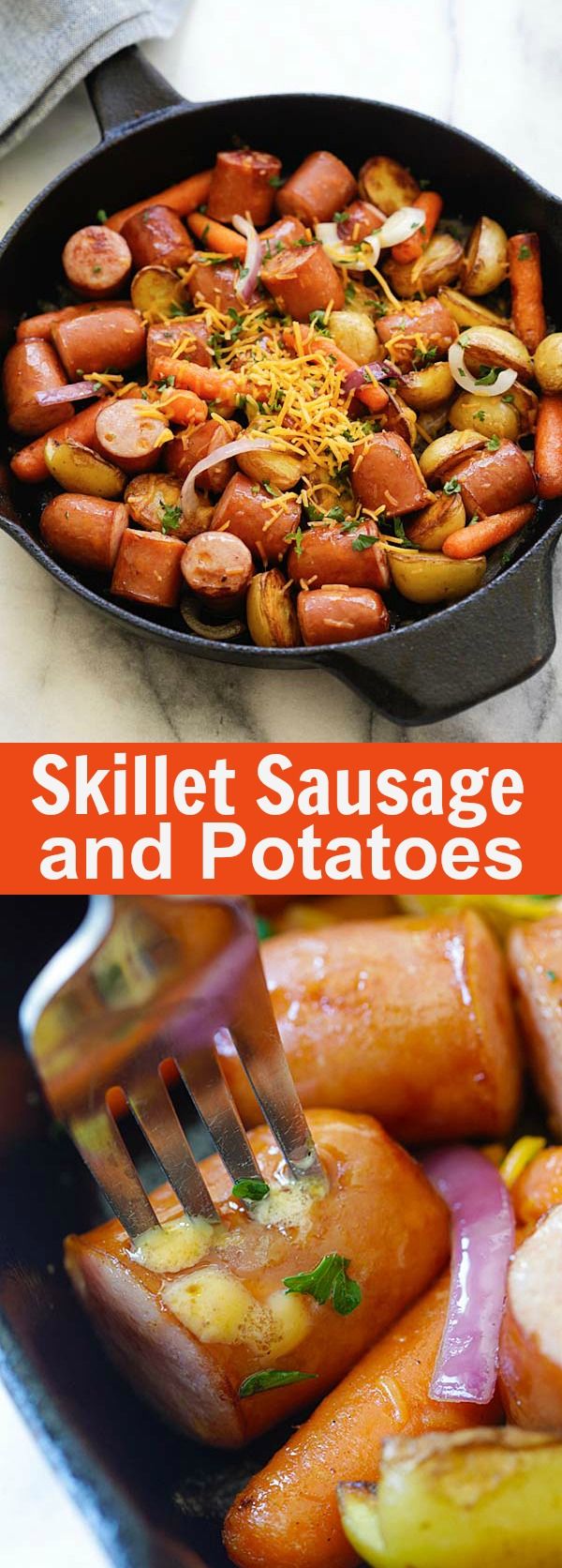 Skillet Sausage and Potatoes