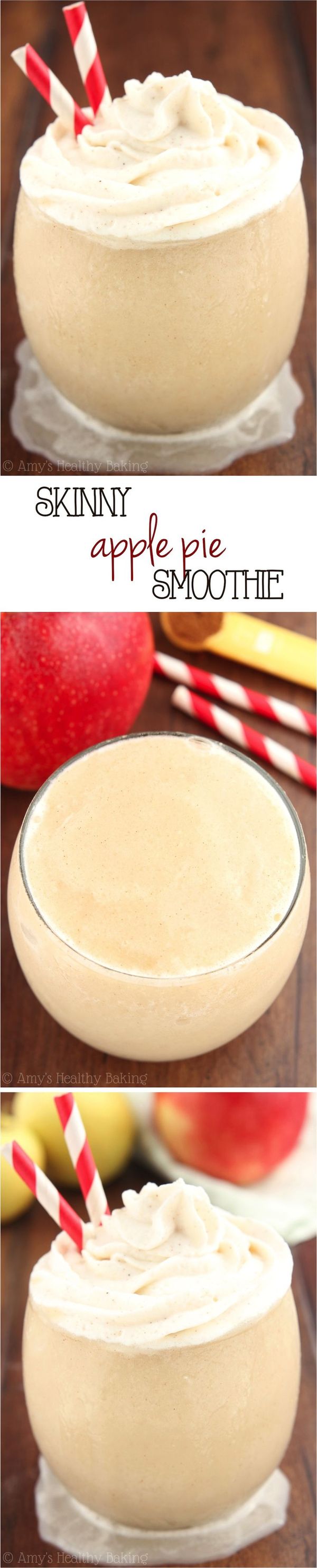 Skinny Apple Pie Smoothie