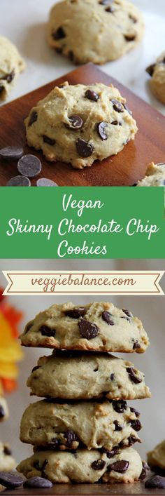 Skinny Chocolate Chip Cookies