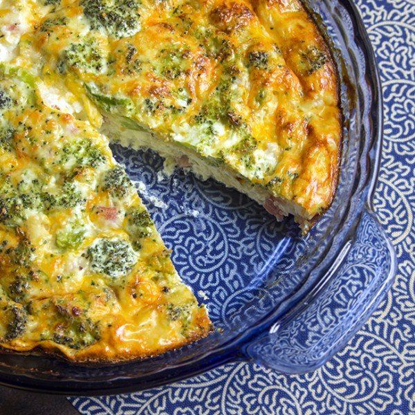 Skinny Crustless Quiche