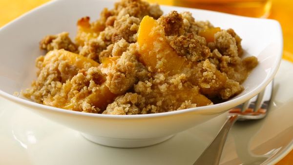 Skinny Peach Cobbler