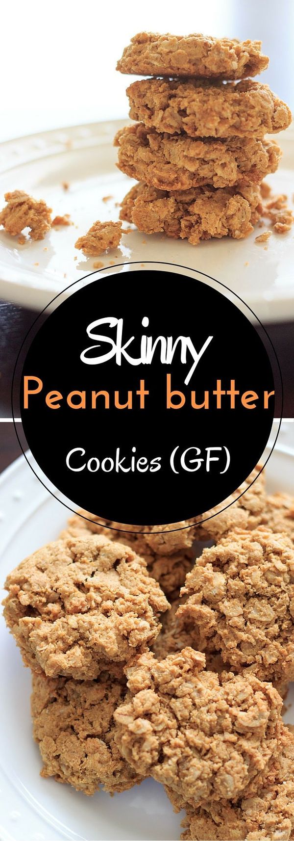 Skinny peanut butter cookies (Gluten-free