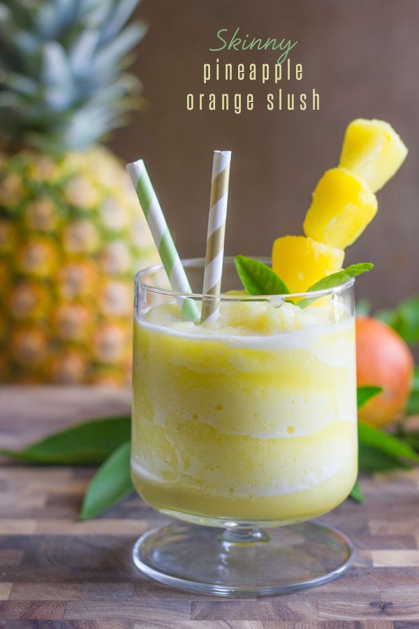 Skinny Pineapple Orange Slush