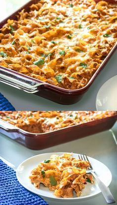 Skinny Turkey Enchilada Casserole