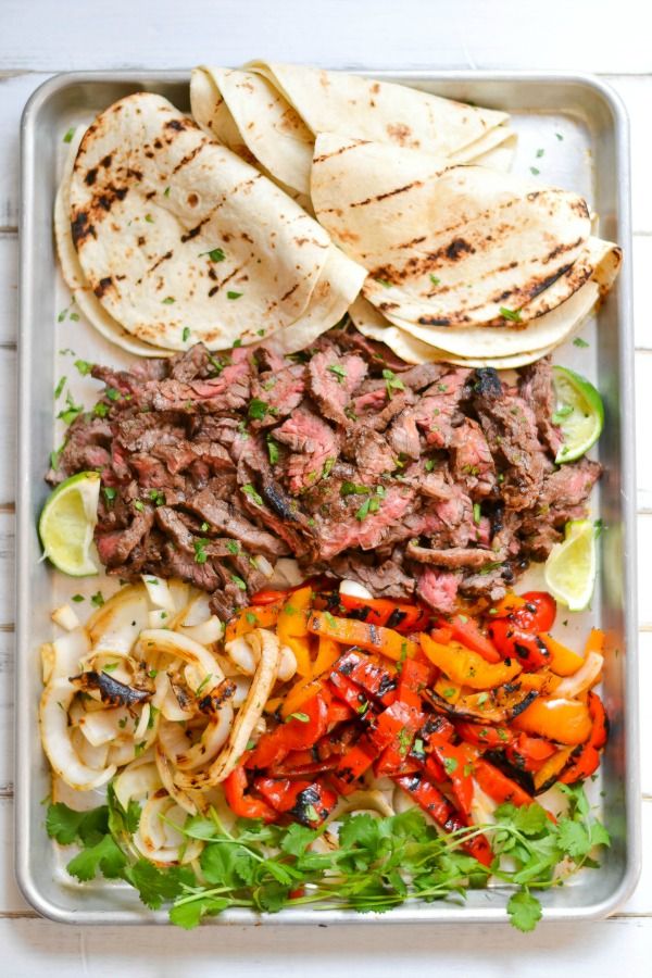 Skirt Steak Fajitas