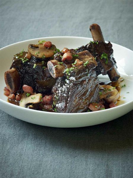 Slow -Cooked Beef Short Ribs